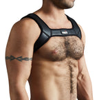 Warrior Neoprene Harness Black