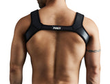 Warrior Neoprene Harness Black