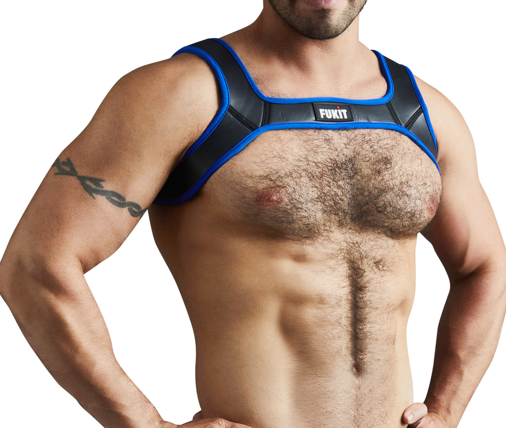 Warrior Neoprene Harness Royal Blue