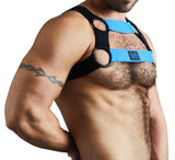 Helios Nylon Stretch Harness Blue