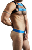 Helios Nylon Harness and Jock Enhancer Combo Blue