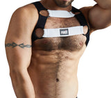 Helios Nylon Stretch Harness White