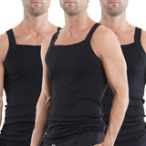 3PK Square Neck Tank