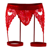 Lace Garter Thongs