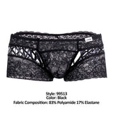 Lace-Satin Trunks