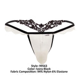 Mesh-Lace G-String