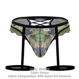 Garter Camo Thongs