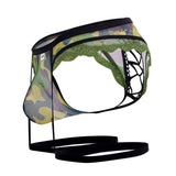 Garter Camo Thongs