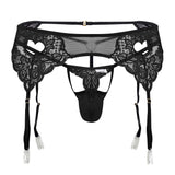 Lace Garther G-String