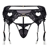 Lace Garther G-String