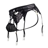 Lace Garther G-String