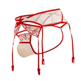 Mesh Garter G-String