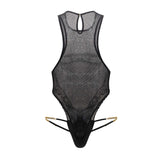 Mesh-Lace Bodysuit