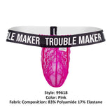 Trouble Maker Lace Thongs