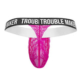 Trouble Maker Lace Thongs