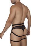 Garter Thongs Two Piece Set