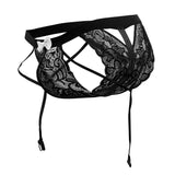 Lace Garter Briefs