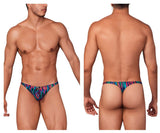 Printed Microfiber Thongs