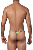 Printed Microfiber Thongs