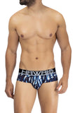 Printed Microfiber Hip Briefs