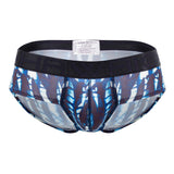 Printed Microfiber Hip Briefs