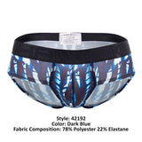 Printed Microfiber Hip Briefs