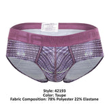 Printed Microfiber Hip Briefs