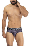 Printed Microfiber Hip Briefs