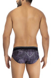 Printed Microfiber Hip Briefs