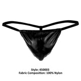 Liquid Onyx Posing Strap Thong