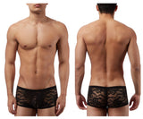 Stretch Lace Mini Short Boxer Briefs