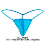 Euro Male Spandex Pouch G String