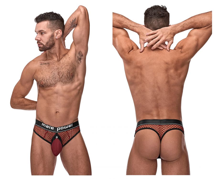Men Boxers with Button Sexy Lift Type Sling Ring Panties High