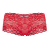 Sassy Lace Mini Short Sheer Pouch