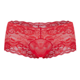 Sassy Lace Mini Short Sheer Pouch