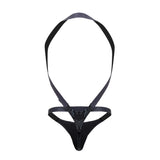 S-naked Shoulder Sling Harness Thong