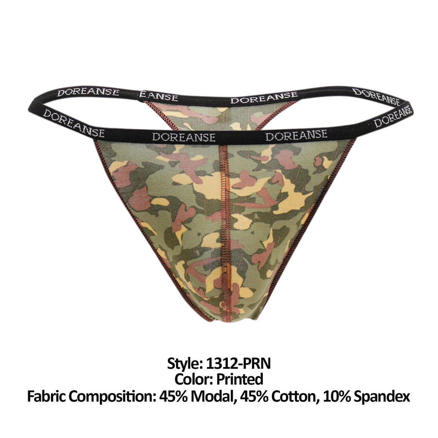 Camouflage Thong