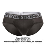 Platinum Bamboo Contour Briefs