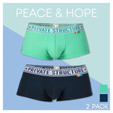 Pride 2PK Mid Waist Trunks