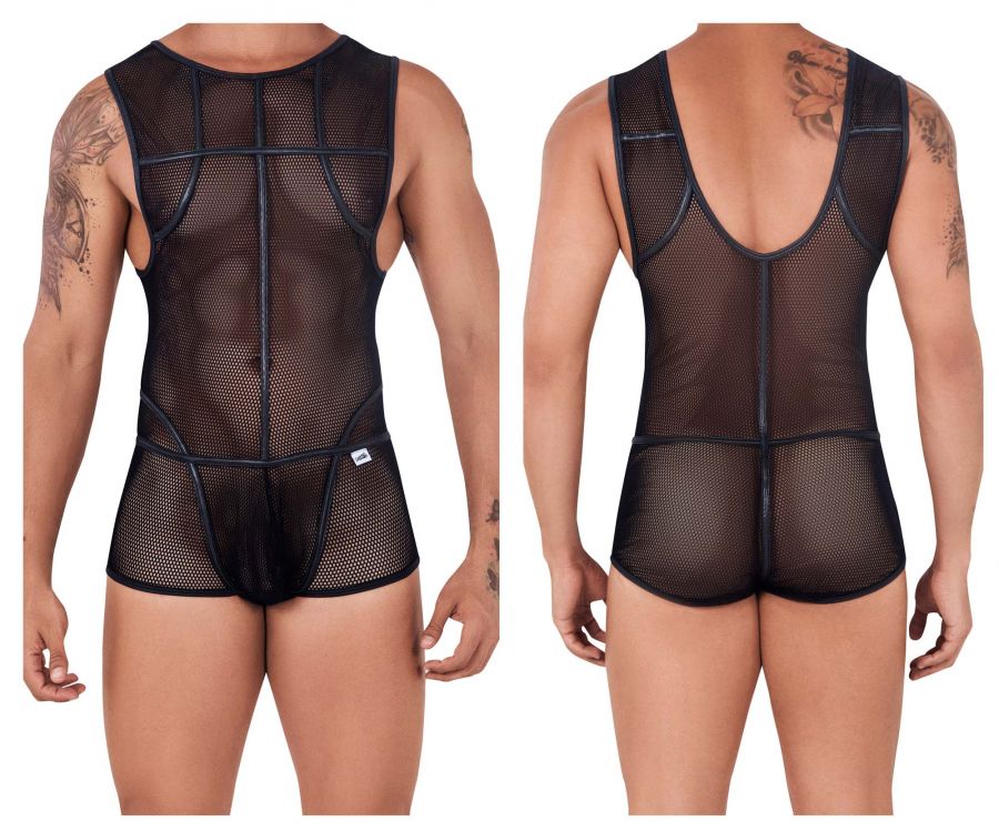 Mesh Bodysuit Trunks