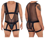 Mesh Garter Bodysuit