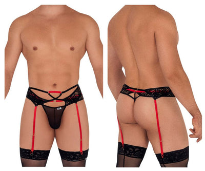Lace Garther G-String