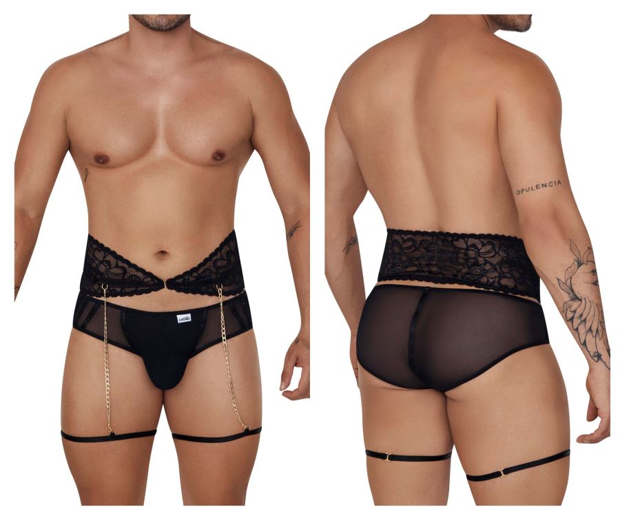 Garter Briefs Two Piece Set