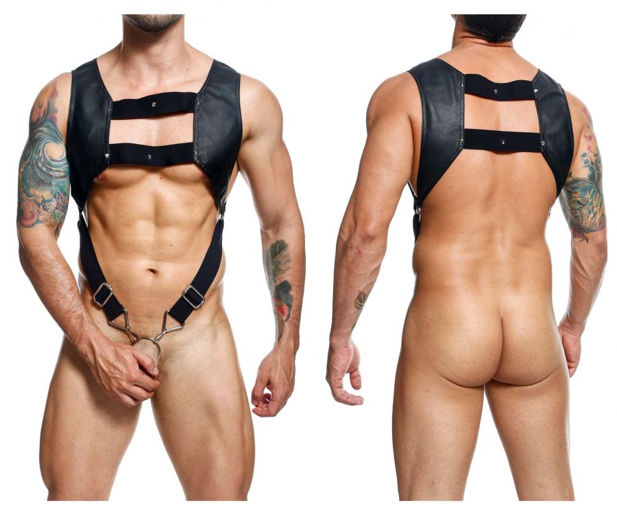 DNGEON Croptop Cockring Harness